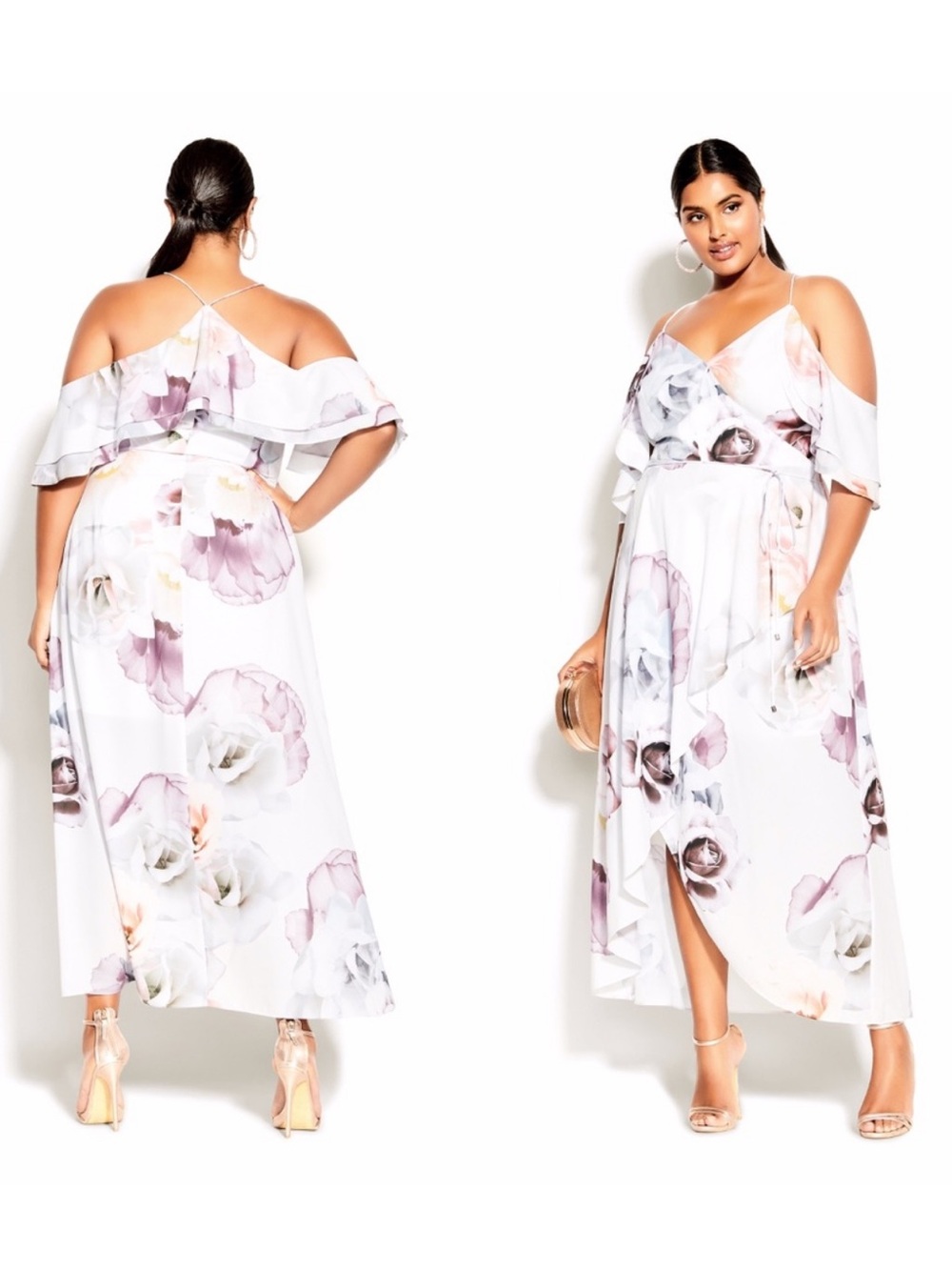 NWT City Chic Floral Dress